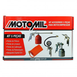 Kit Acessórios Para compressor MOTOMIL 5 Pecas